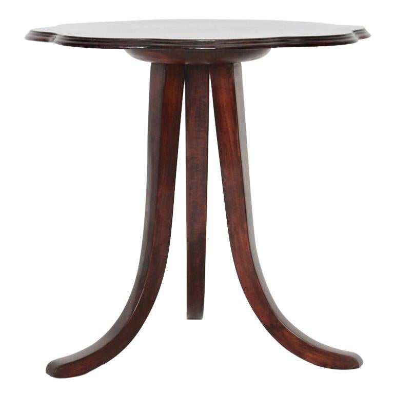 Art Deco Walnut Side Table or Coffee Table by Josef Frank for Thonet, circa 1925