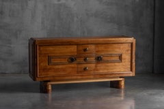 Art Deco Walnut Sideboard, France, 1930s