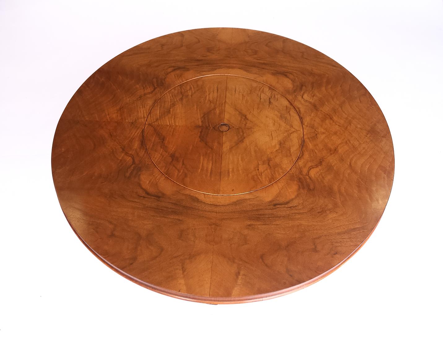 Art Deco Walnut Surprise Cocktail Table 1930s For Sale 2