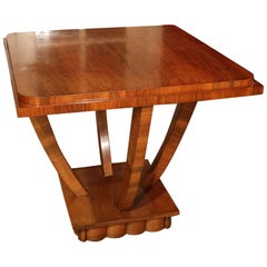 Art Deco Walnut Table