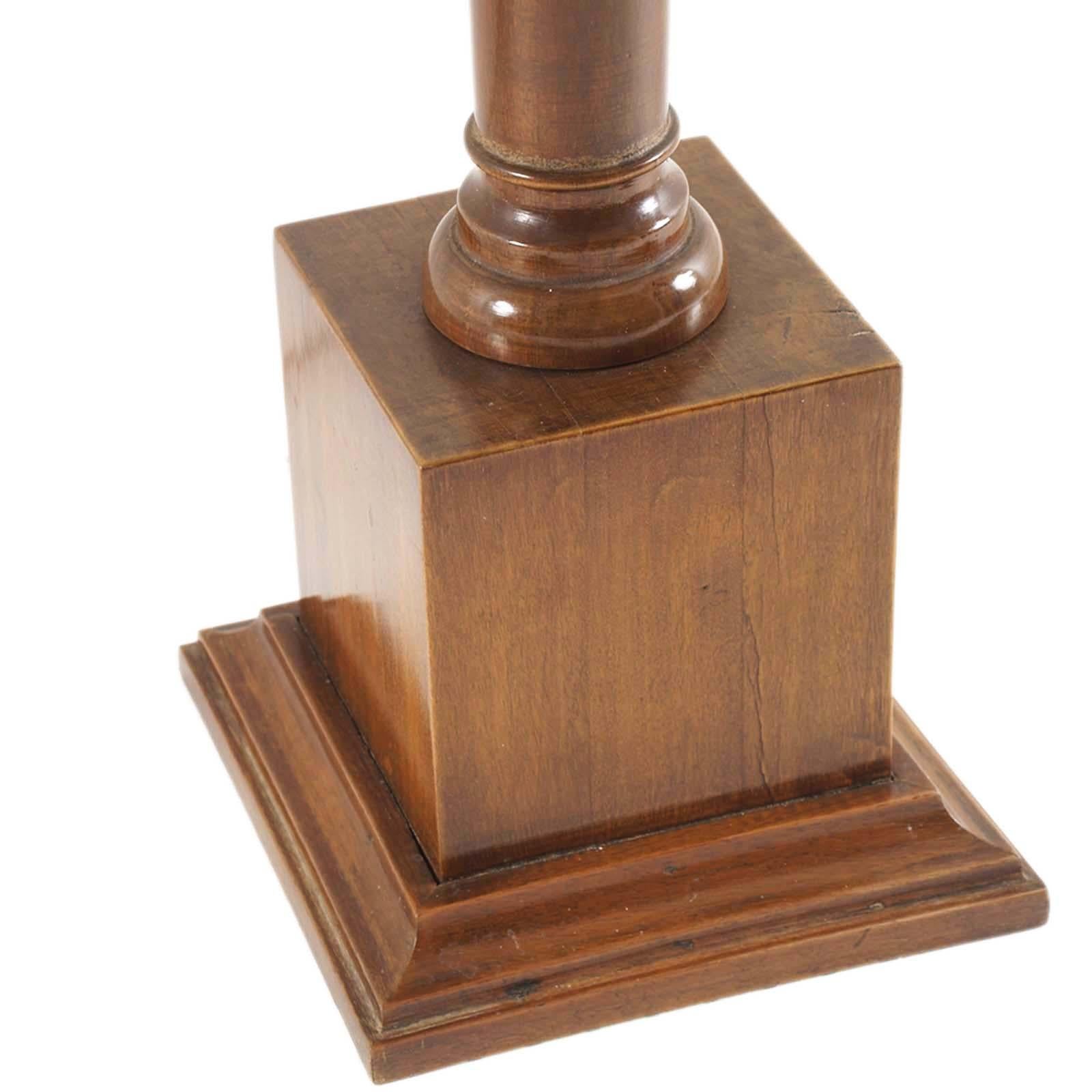  1930s Art Deco Walnut Table Lamp, With Precious Lampshade, by Bassano's Ebanistery



About Bassano's Ebanistery
The Bassano del Grappa area, up to the hills of Asolo and the plain adjacent to them, have always been the area considered the cradle