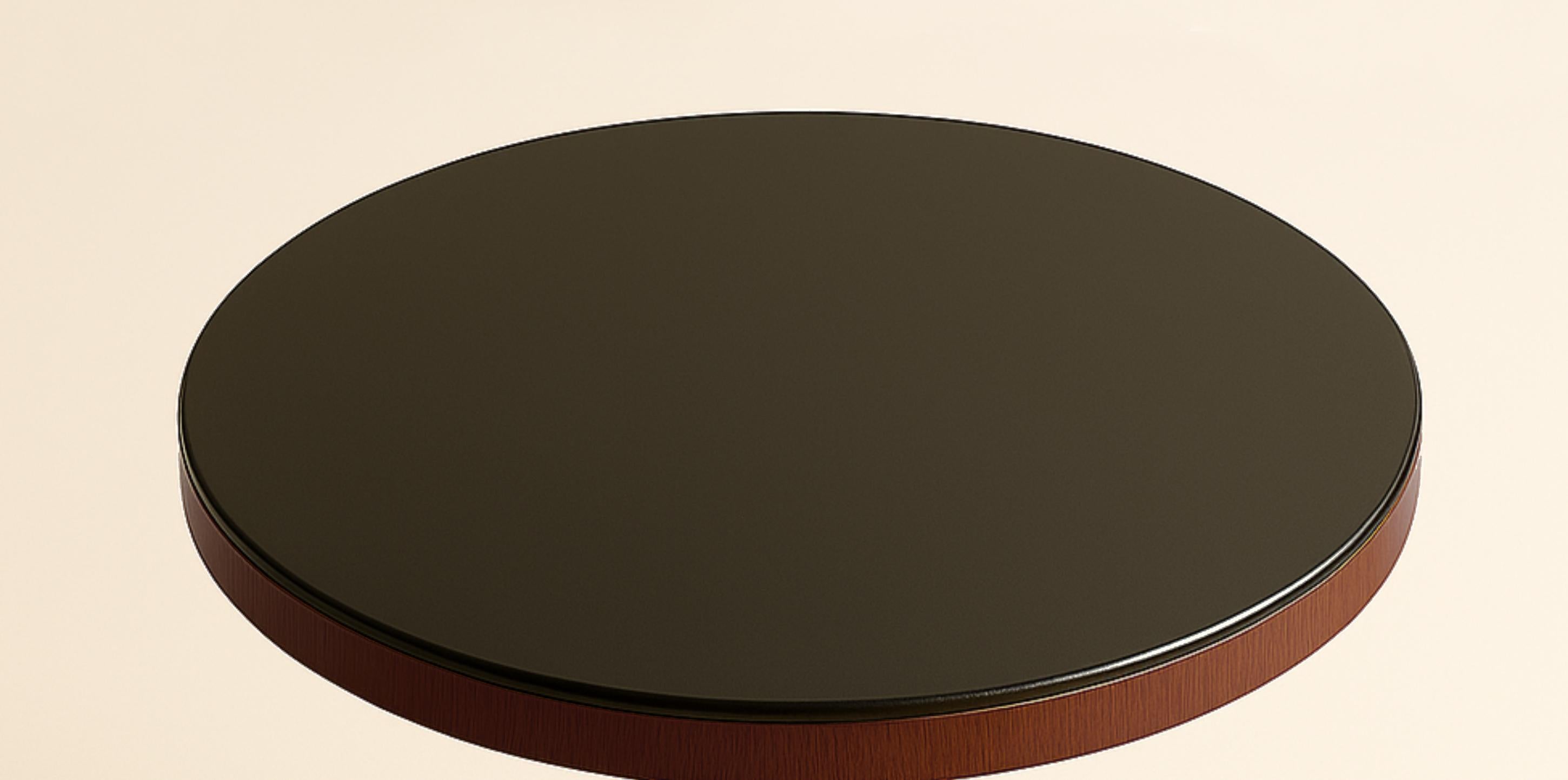 Art Deco Walnut Table Pedestal, 20th Century For Sale 3