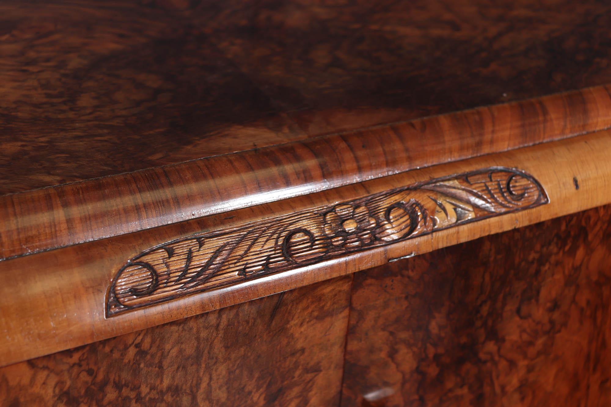 Art Deco Walnut Tallboy c1930 4