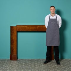 Art Deco Walnut Veneer Fire Mantel