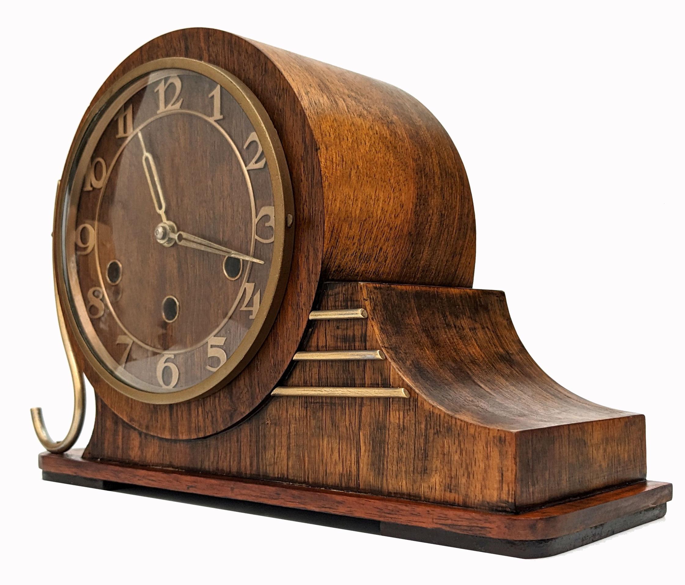 vintage westminster chime mantel clock
