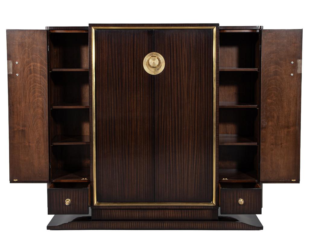 Francese Armadio guardaroba Art Deco, circa 1940 Francia in vendita