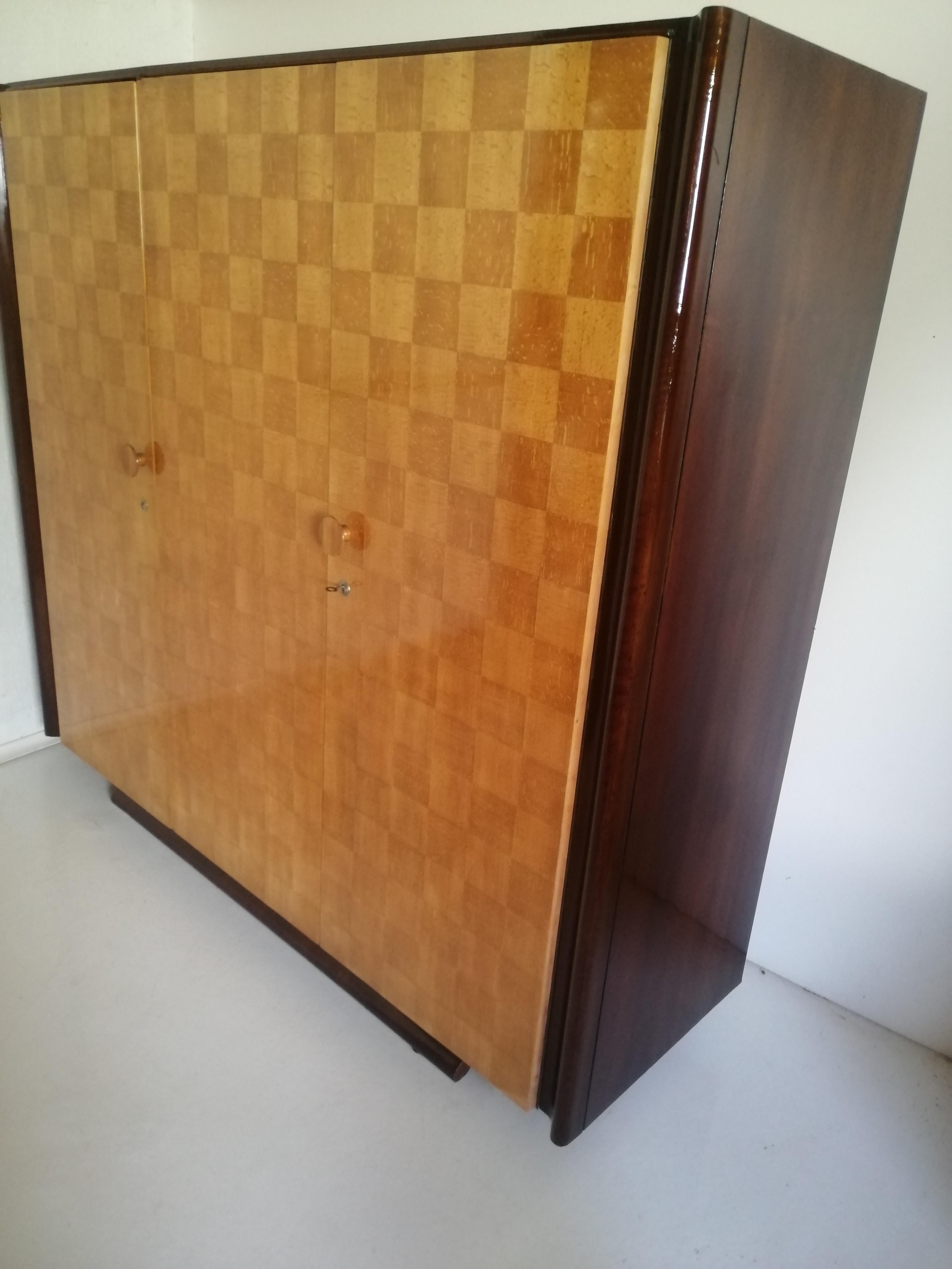 Art Deco Wardrobe For Sale at 1stDibs | art deco armoire wardrobe