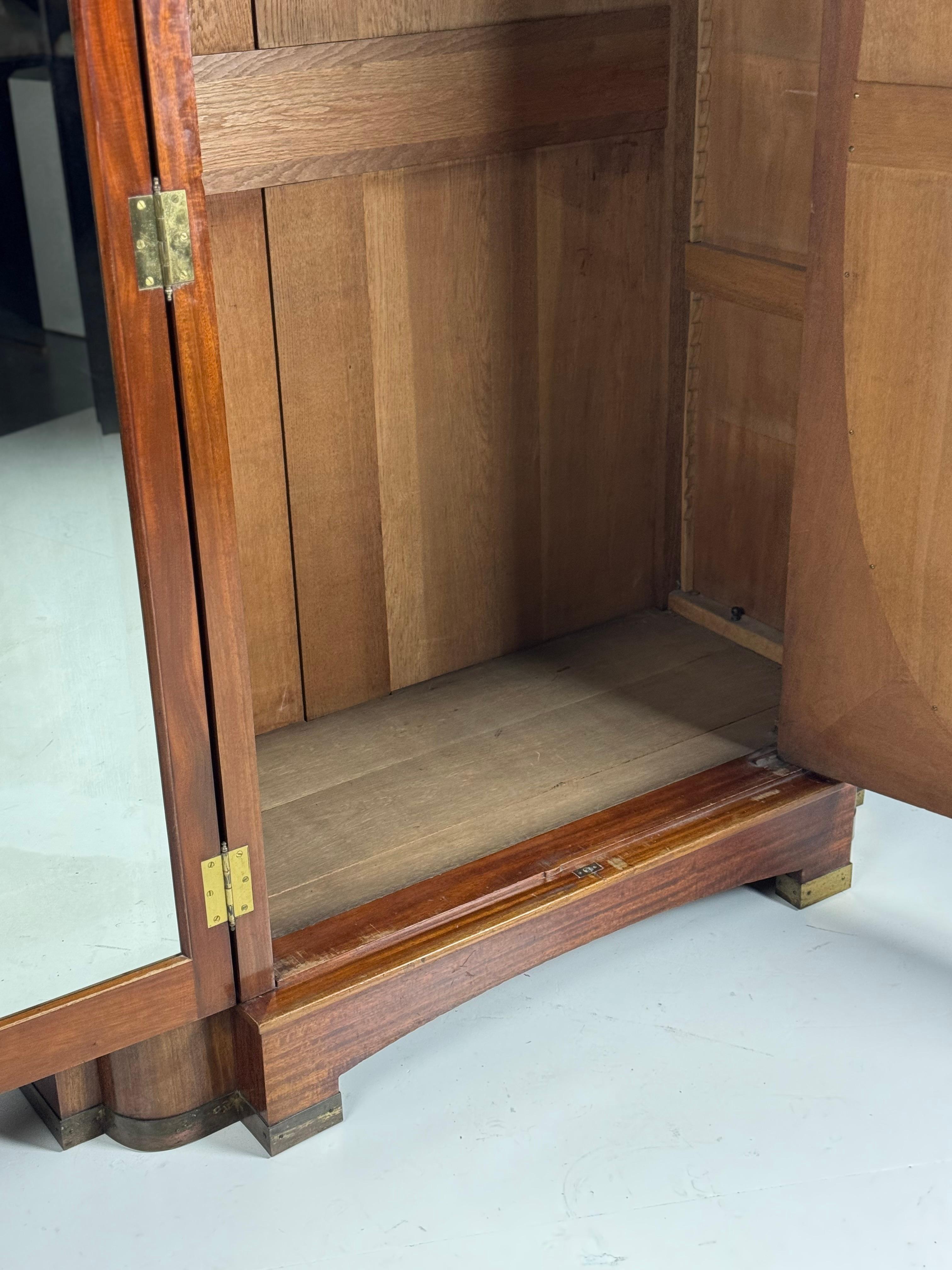 Armadio Art Deco con specchi in vendita 7