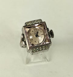 Art Deco Watch Ring