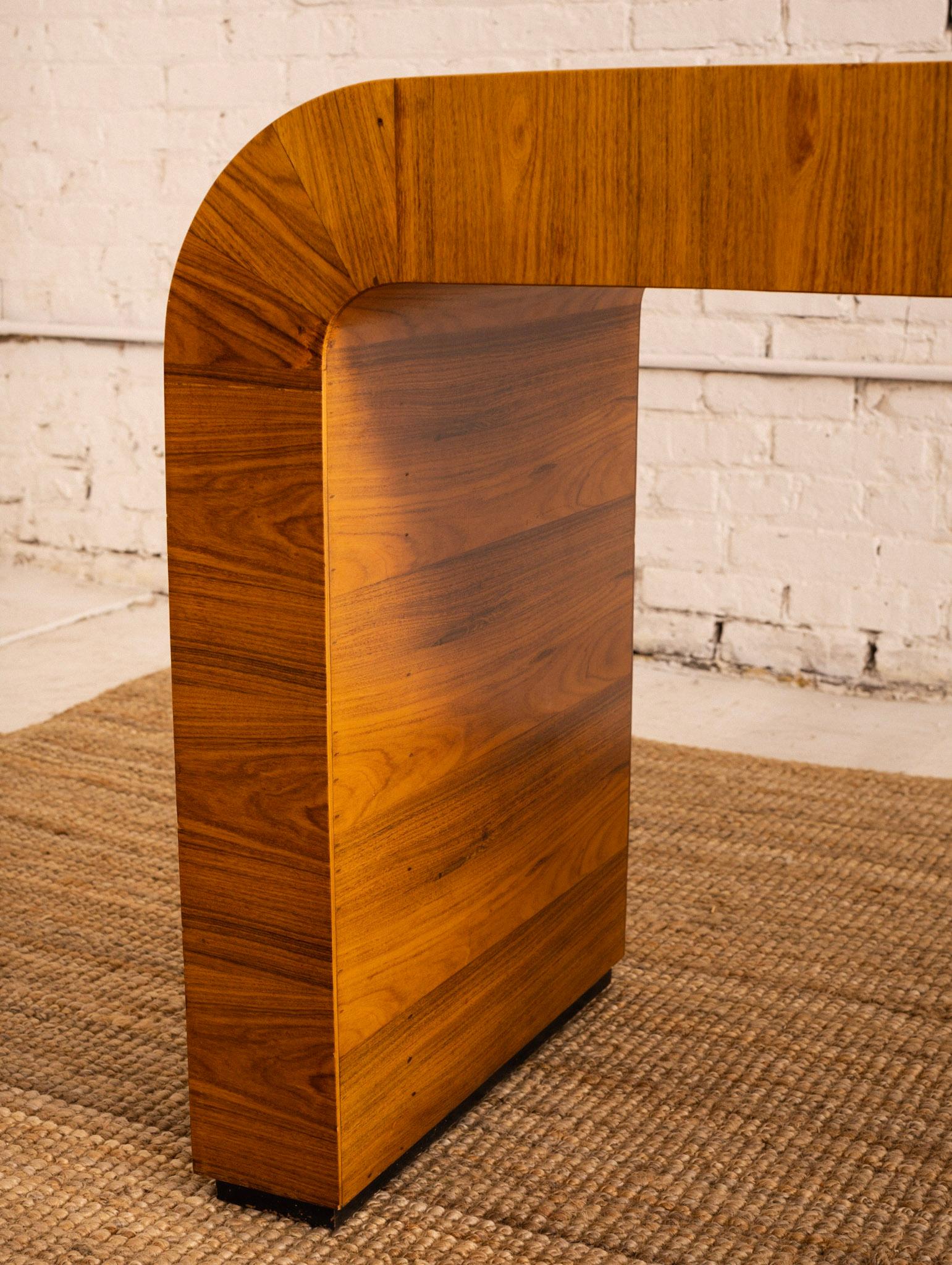 Art Deco Waterfall Console Table 2