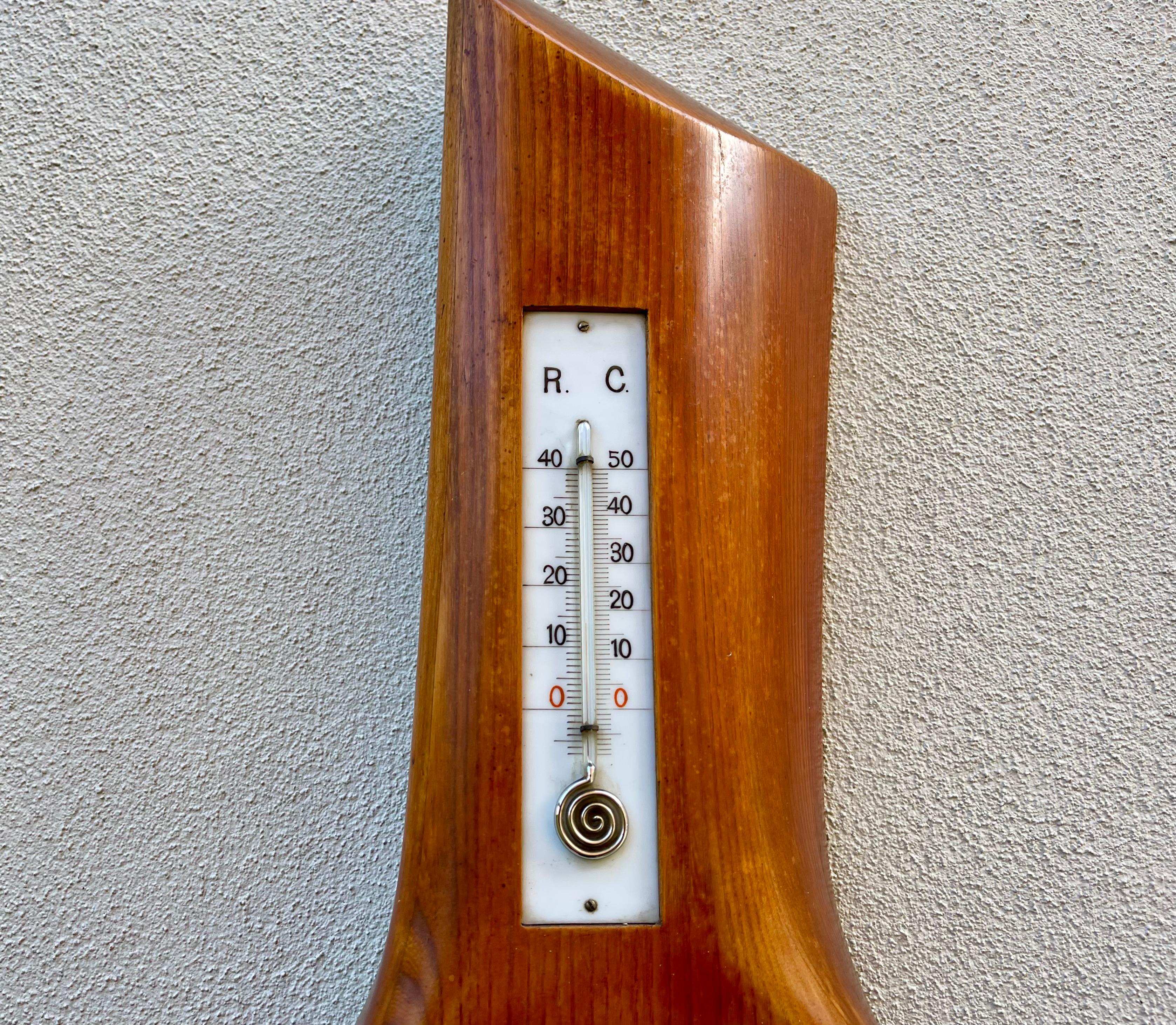 Milieu du XXe siècle Station météo Art déco fabriquée à partir d'un hélicoptère d'avion en bois, années 1930 en vente