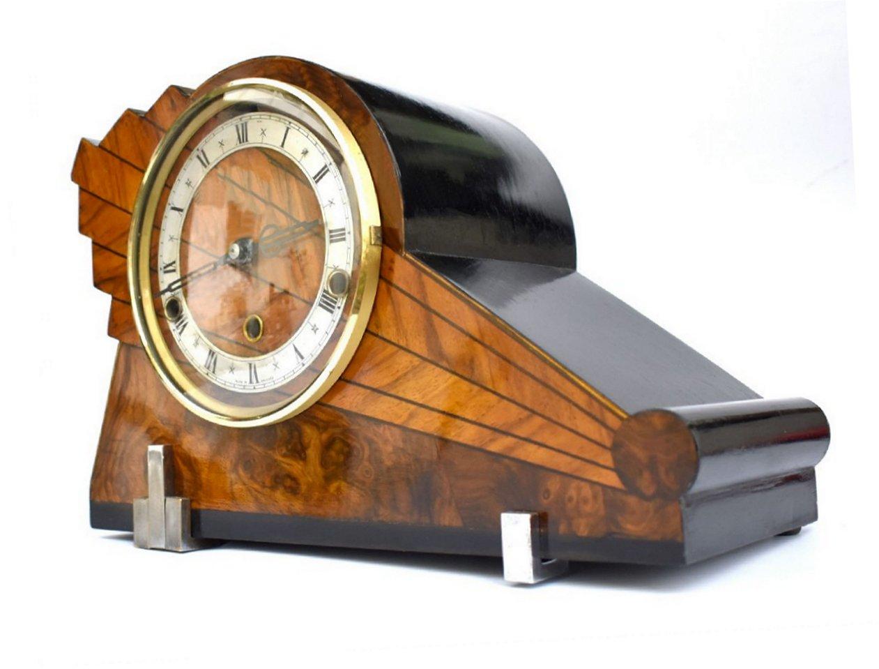 20th Century Art Deco Westminster Chime Mantle Clock, English, c1930 For Sale
