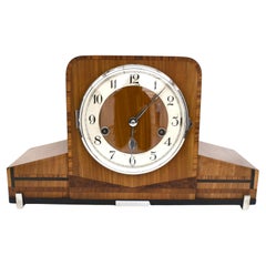 Art Deco Westminster Chime Mantle Clock, Haller, c1930