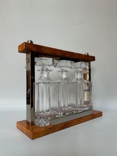 Art Deco Whiskey Cellar 3 Carafes