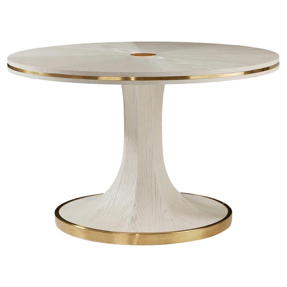Art Deco White Center Table For Sale
