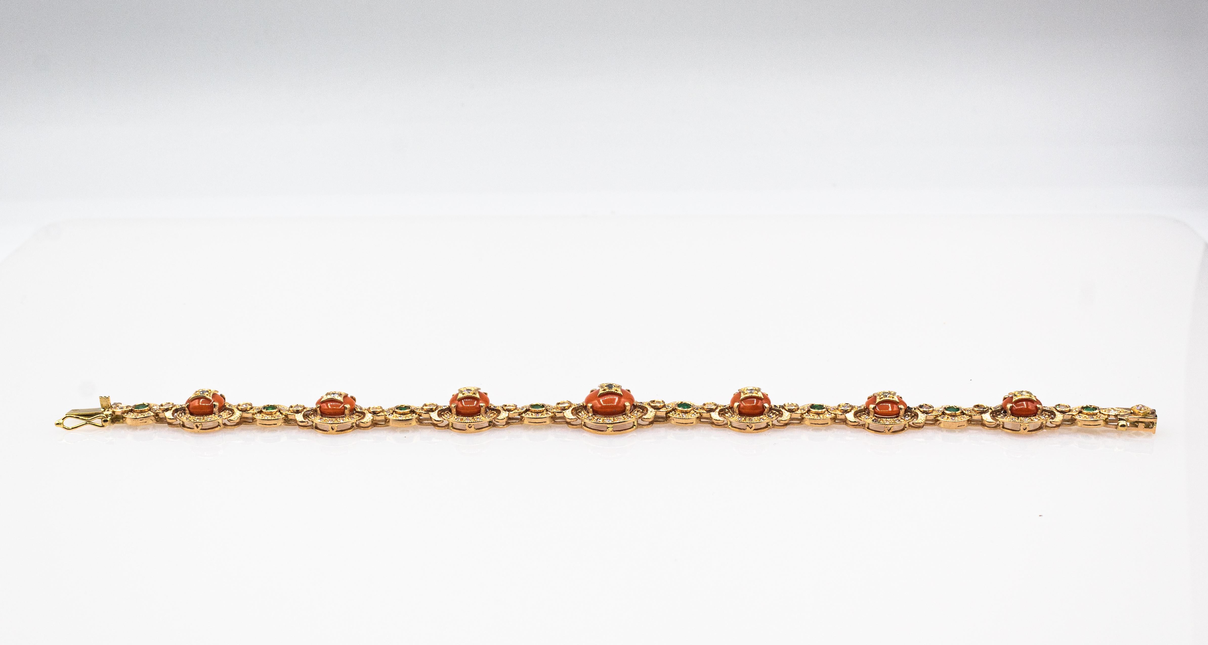 For any problems related to some materials contained in the items that do not allow shipping, please contact the seller with a private message to solve the problem.
We can ship every piece of our 1stdibs catalog worldwide.

This Bracelet is made of