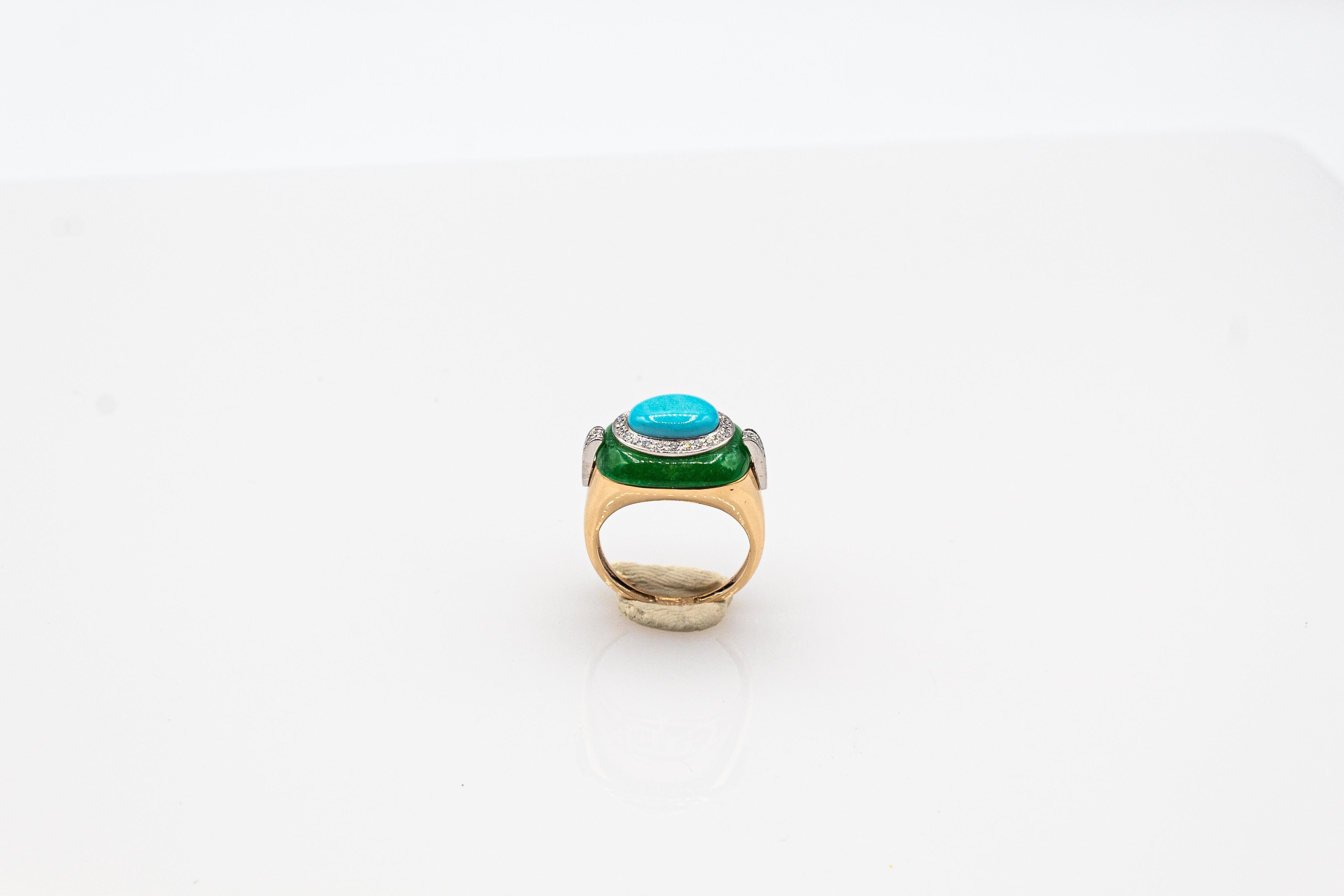 For any problems related to some materials contained in the items that do not allow shipping, please contact the seller with a private message to solve the problem.
We can ship every piece of our 1stdibs catalog worldwide.

This Ring is made of 14K