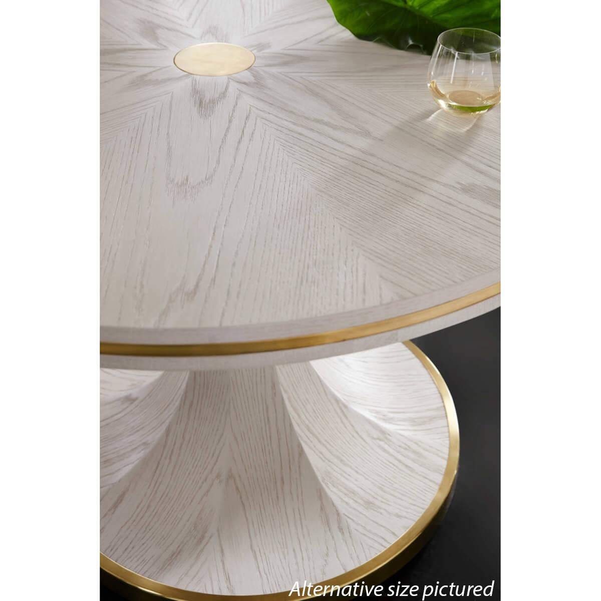 Vietnamese Art Deco White Dining Table For Sale