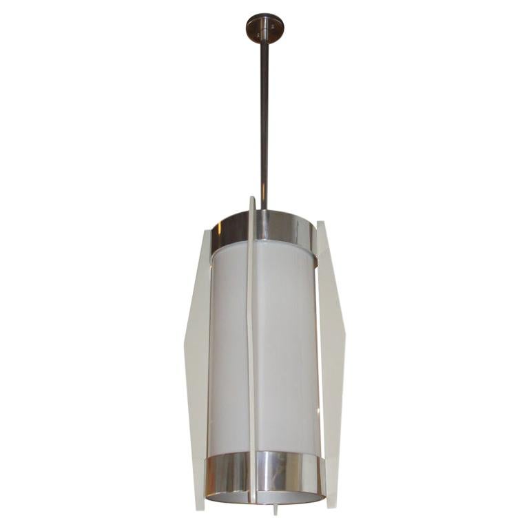 Oversized Art Deco Hanging Light For Sale at 1stDibs