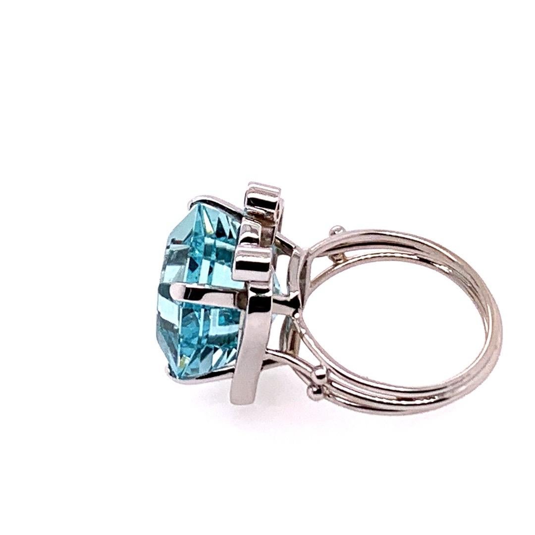 15 carat aquamarine ring