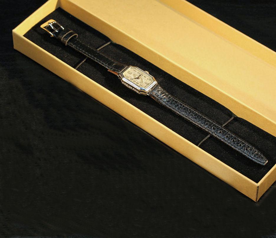 Art Deco Weißgold gefüllte Damen-Handuhr, gefüllt, gewartet,  c1929 4