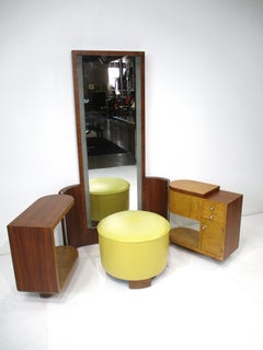 Art Deco Widdicomb Chicago Worlds Fair Illuminated Vanity