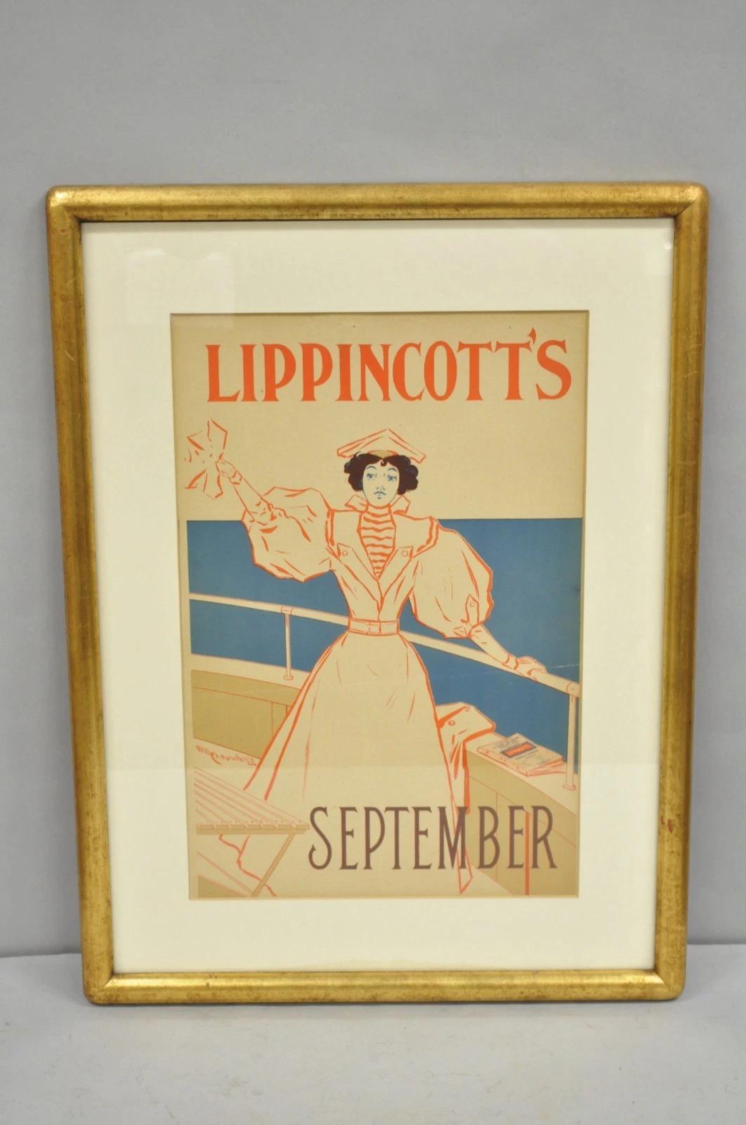 Art Deco Will Carqueville Lippincott's 