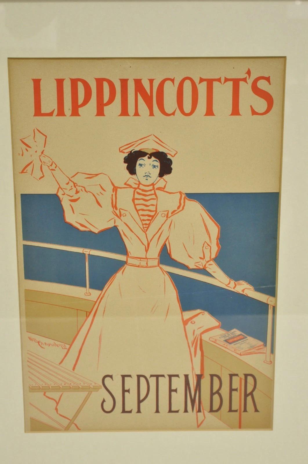 Art Deco Will Carqueville Lippincott's 