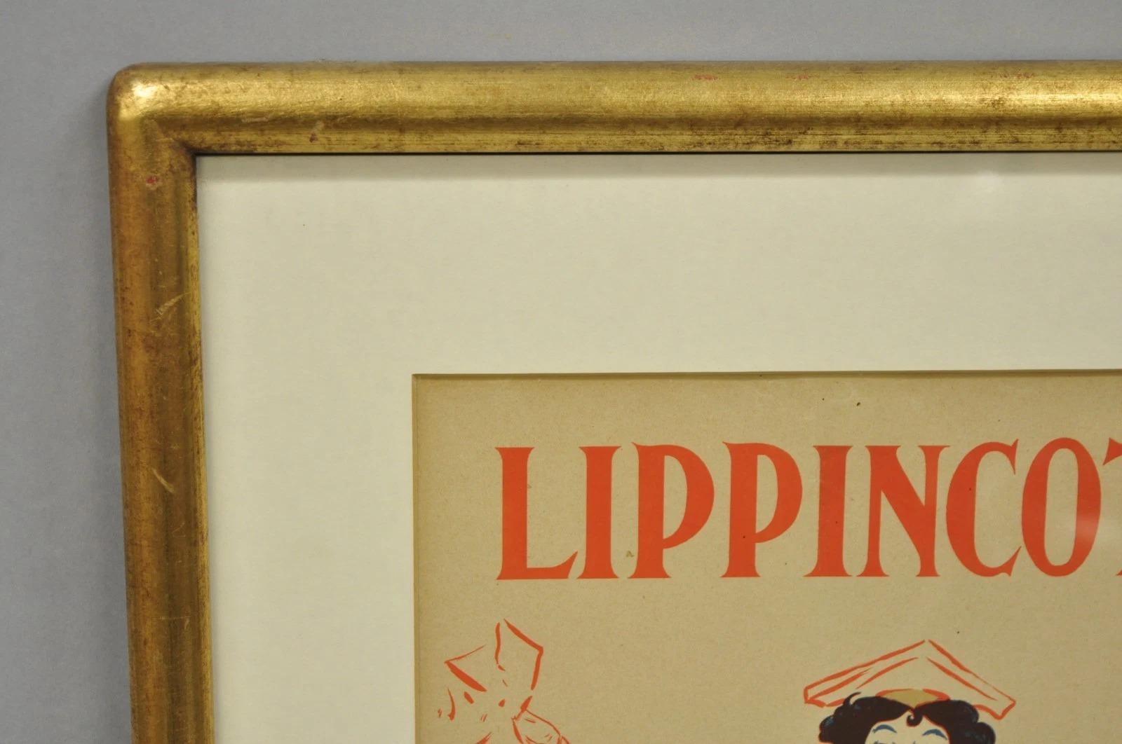 Art Deco Will Carqueville Lippincott's 