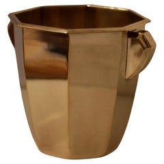 Art Déco Wine Cooler. Silvered, stamped. F.W.Quist, Germany 1920s.