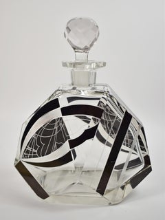 Art Deco Wine Decanter Bottle