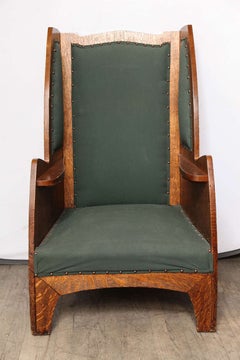 Art Deco Wing Chair