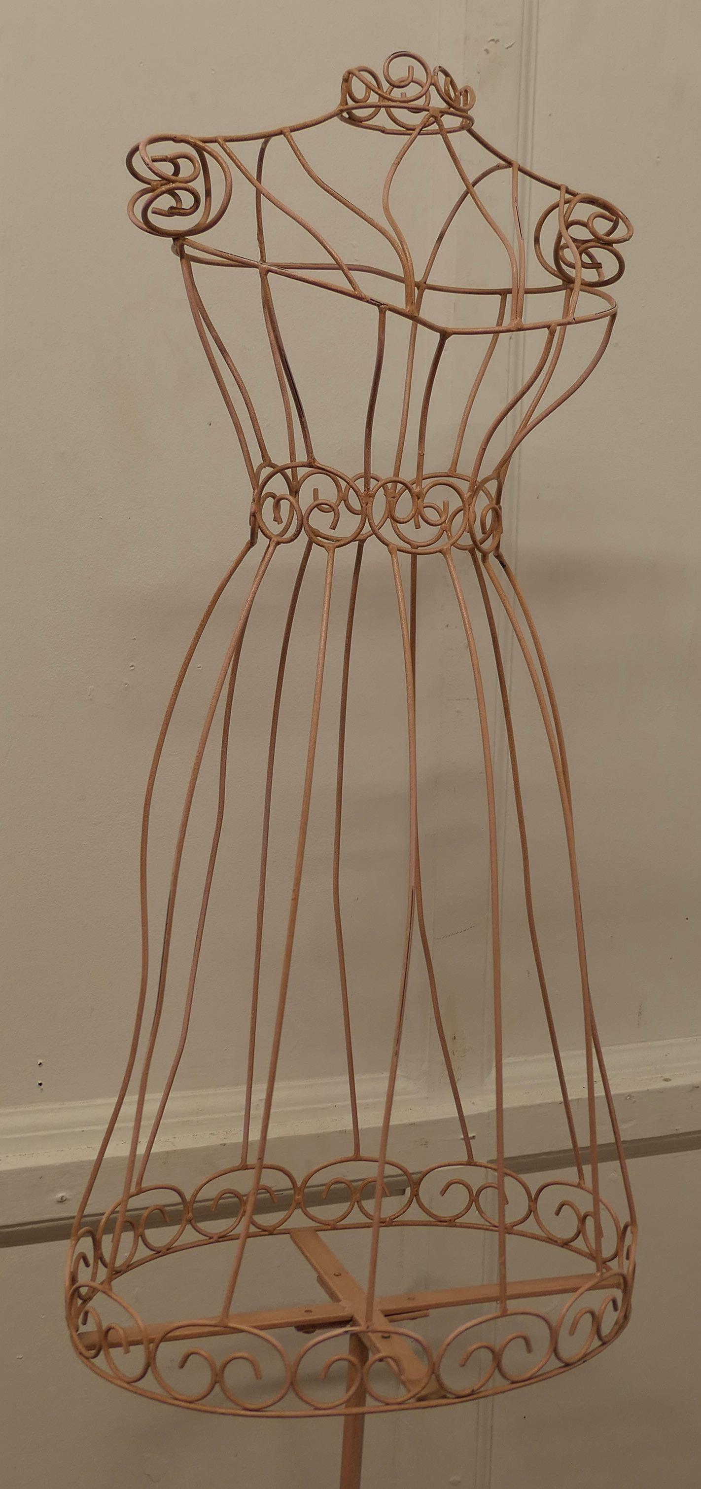 Art Deco Wire Work Shop Display Mannequin    A Quirky piece of Deco design For Sale 1
