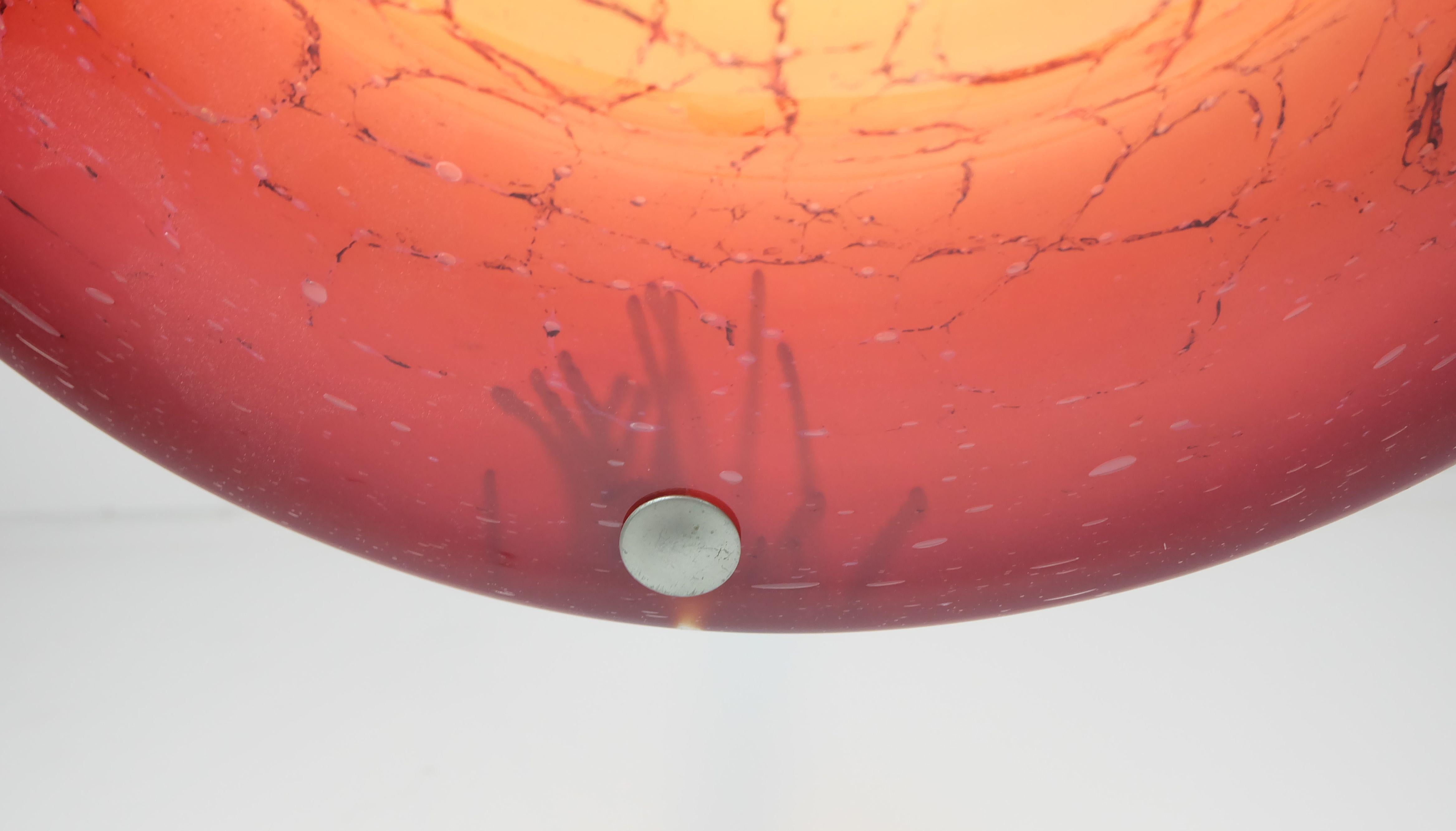 art deco WMF Ikora PENDANT LIGHT ikoraglass 1930s avantgarde design in vendita 4