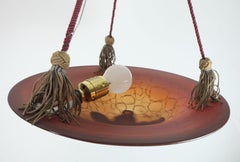 art deco WMF Ikora ANHÄNGER LICHT ikoraglas 1930er Jahre avantgardistisches Design