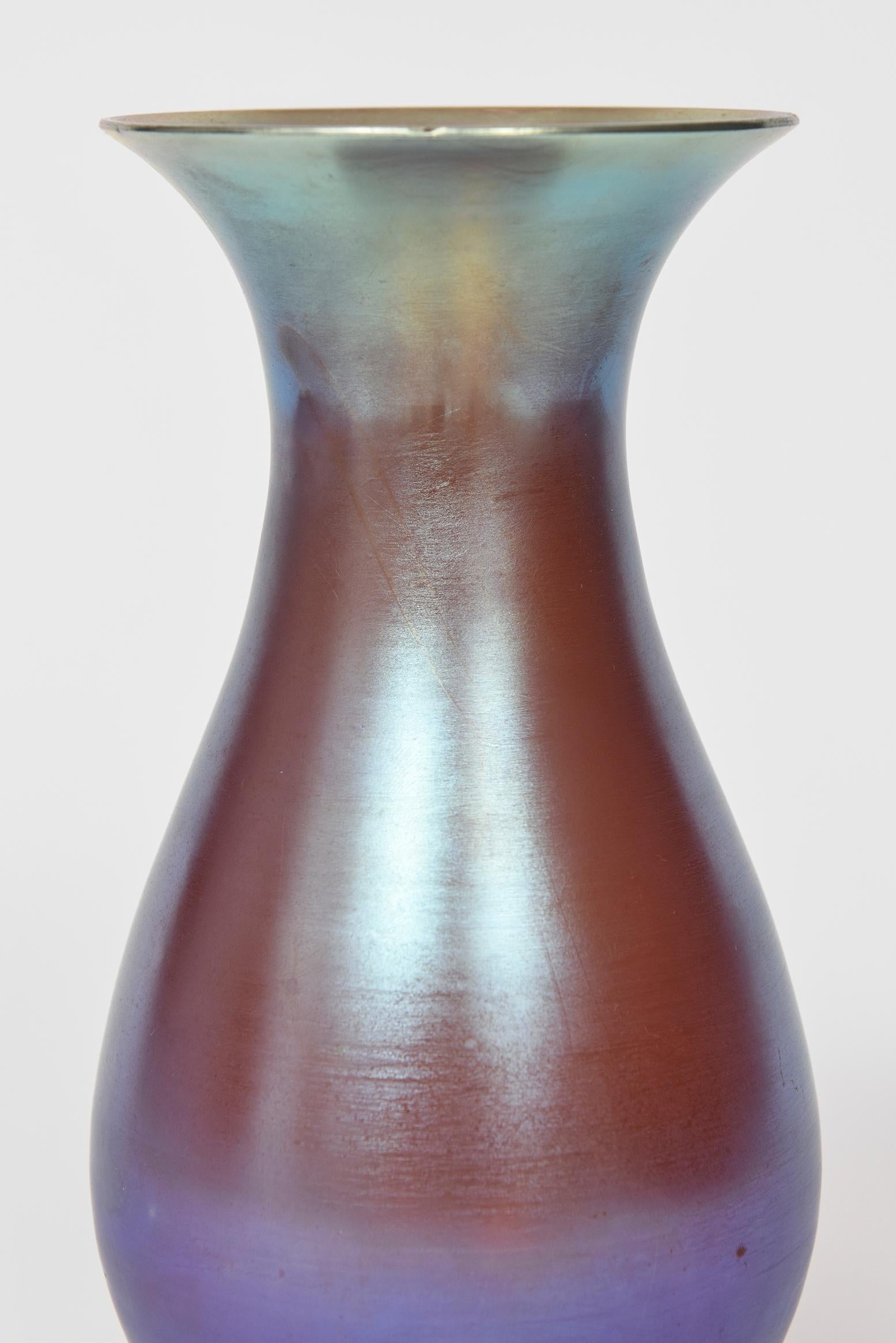 Art Deco WMF Iridescent Myra Art Glass Vase 2