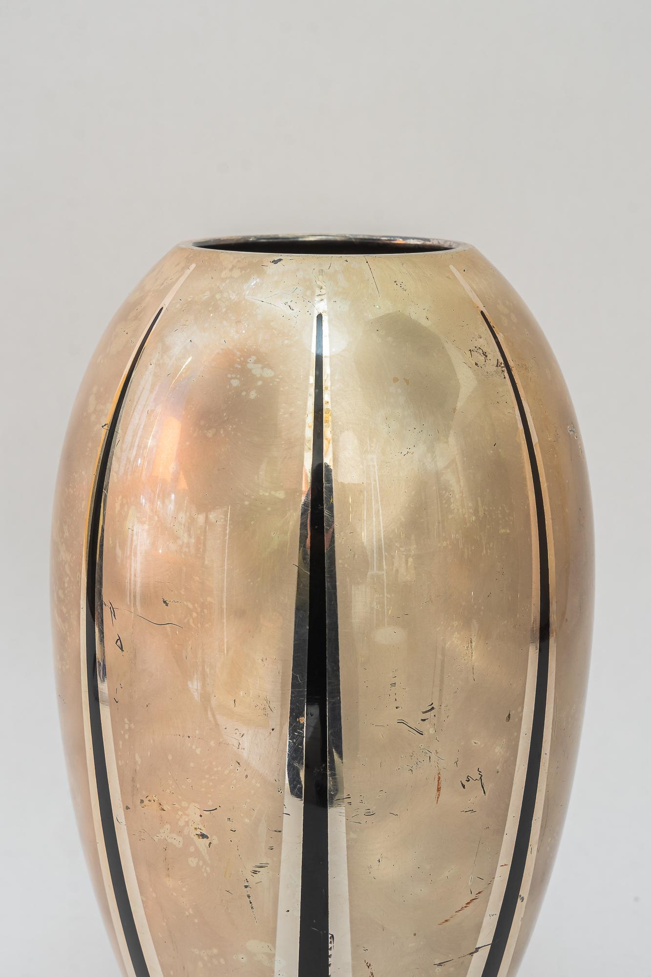 Painted Art Deco WMF Vase 