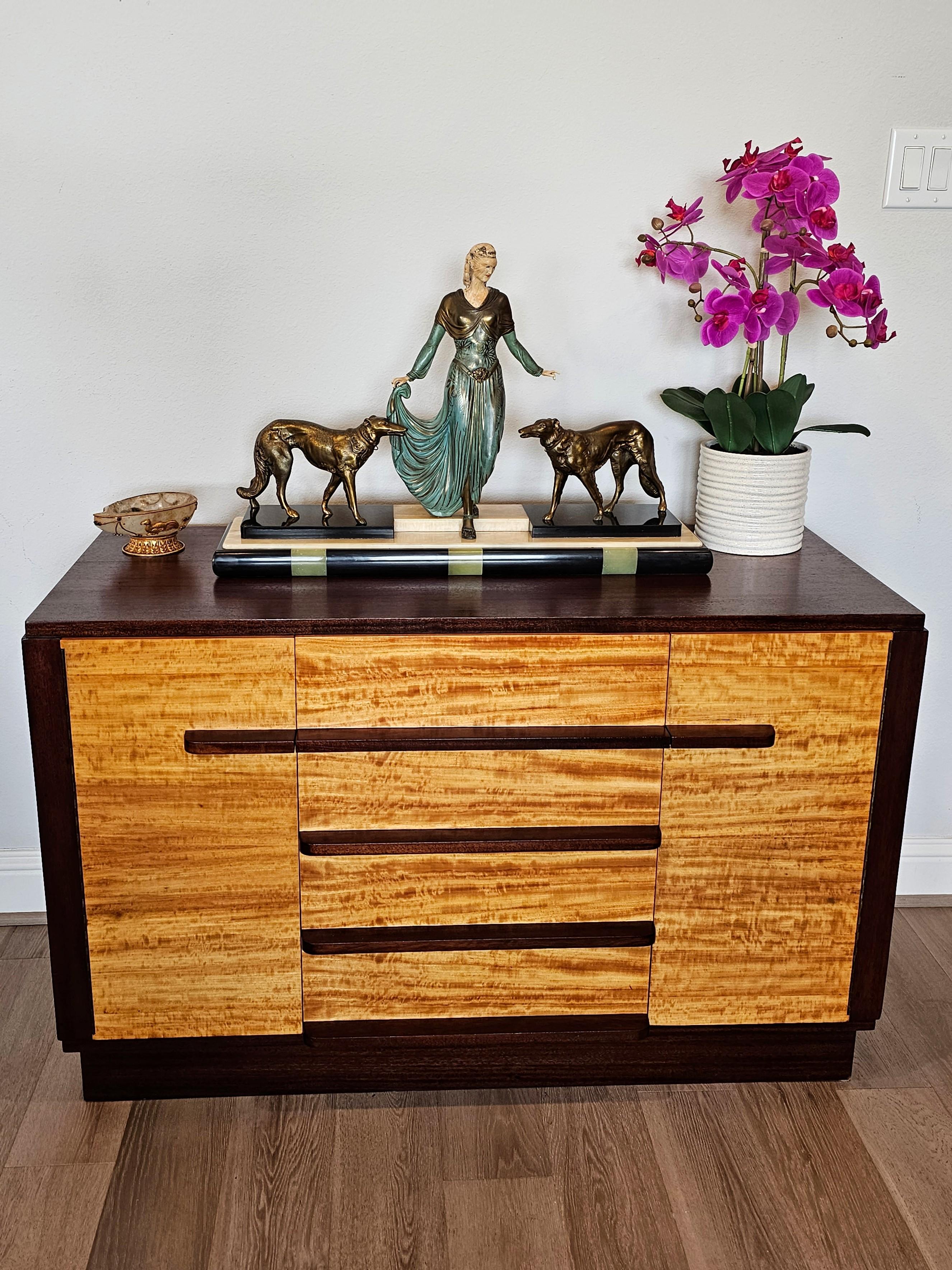 American Art Deco Wolfgang Hoffmann Romweber World's Fair Century of Progress Sideboard For Sale