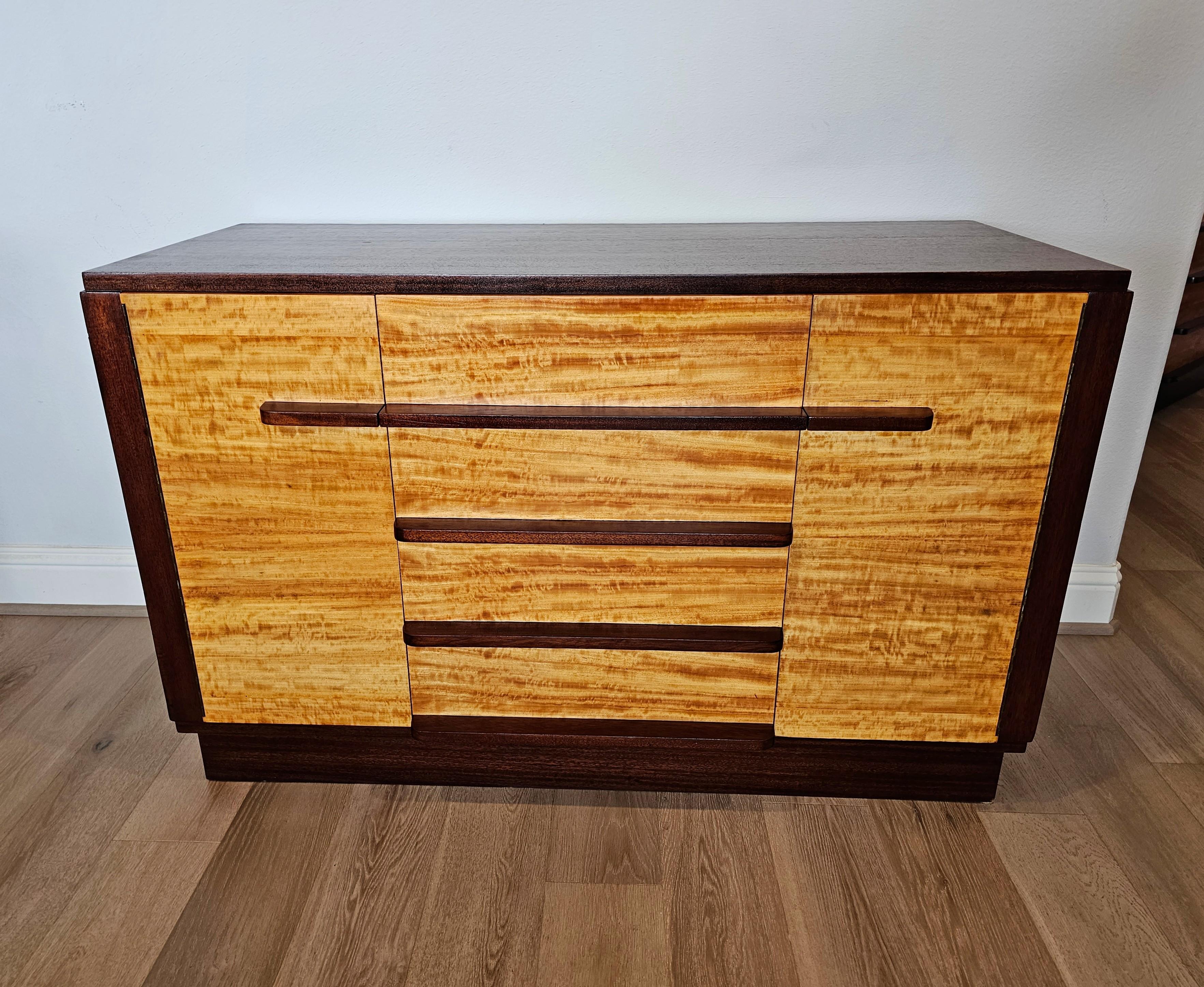 Art Deco Wolfgang Hoffmann Romweber World's Fair Century of Progress Sideboard  In Good Condition For Sale In Forney, TX