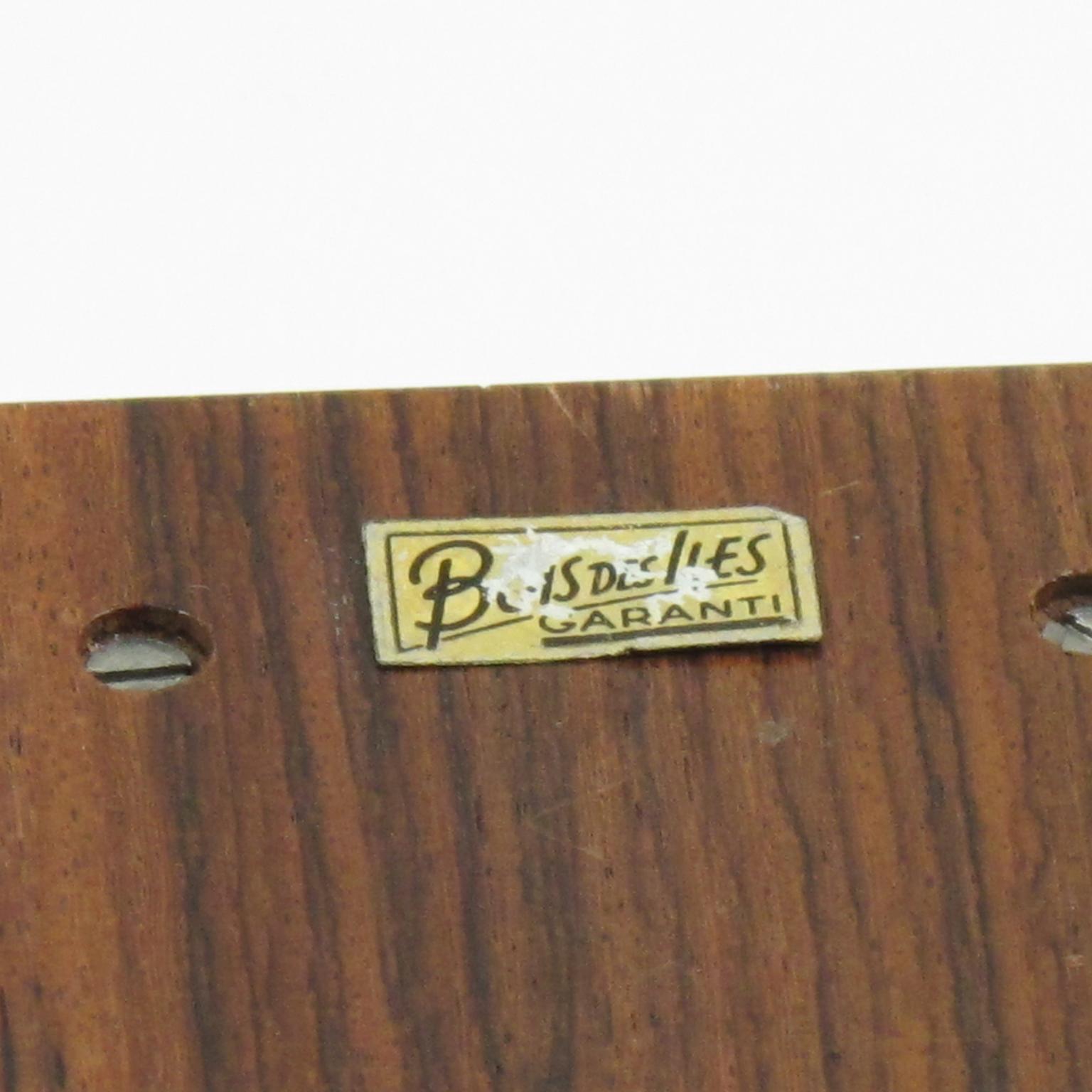 Art Deco Wood and Lucite Box, 1940s For Sale 4