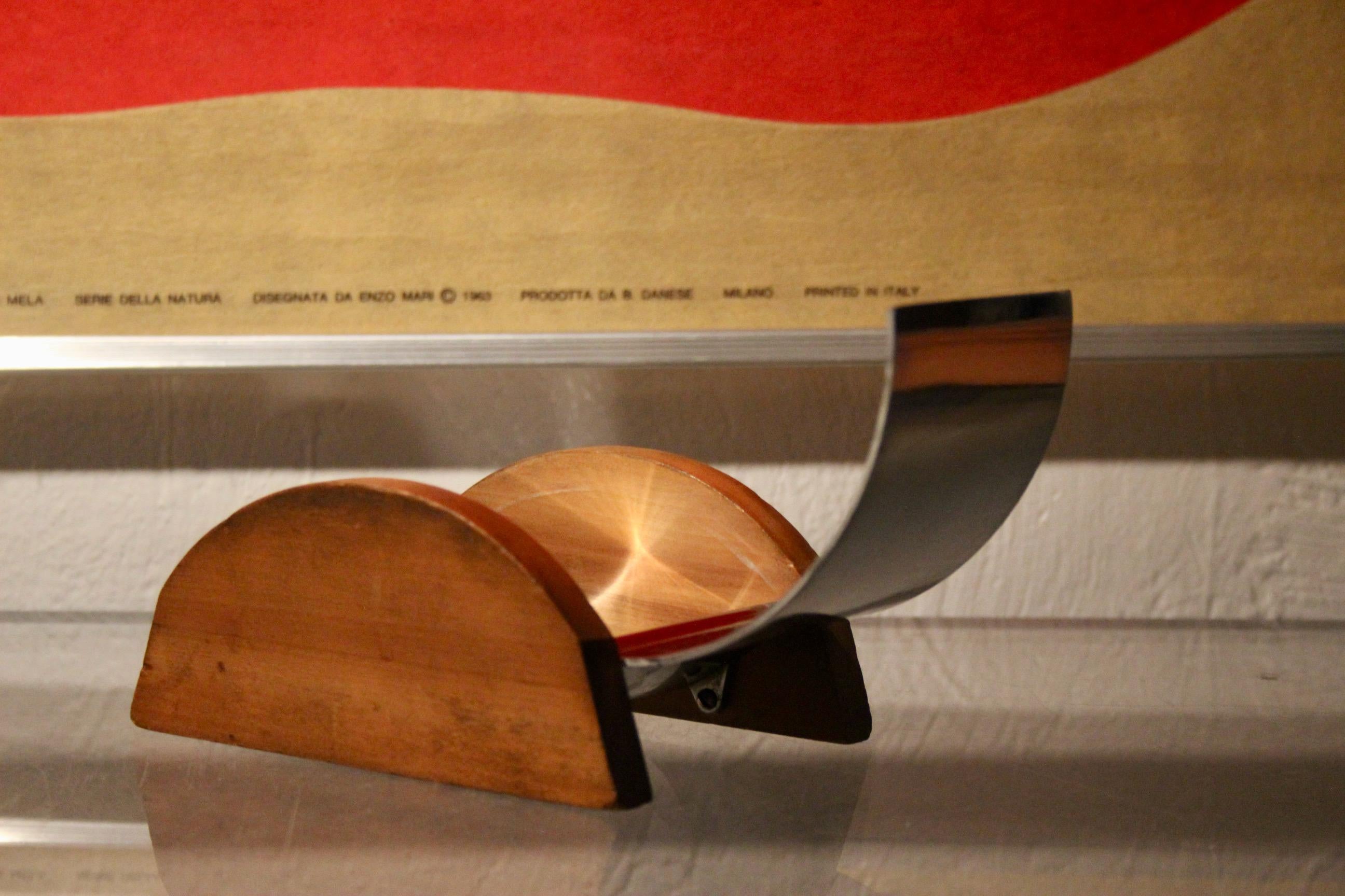 Art Deco Holz und Metall Schreibtisch Set im Angebot 5