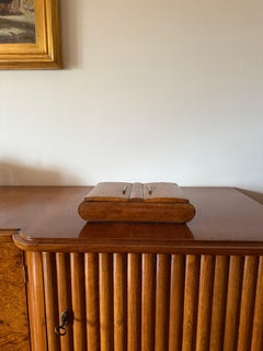 Art Déco wood cigarette box, Italy 1940