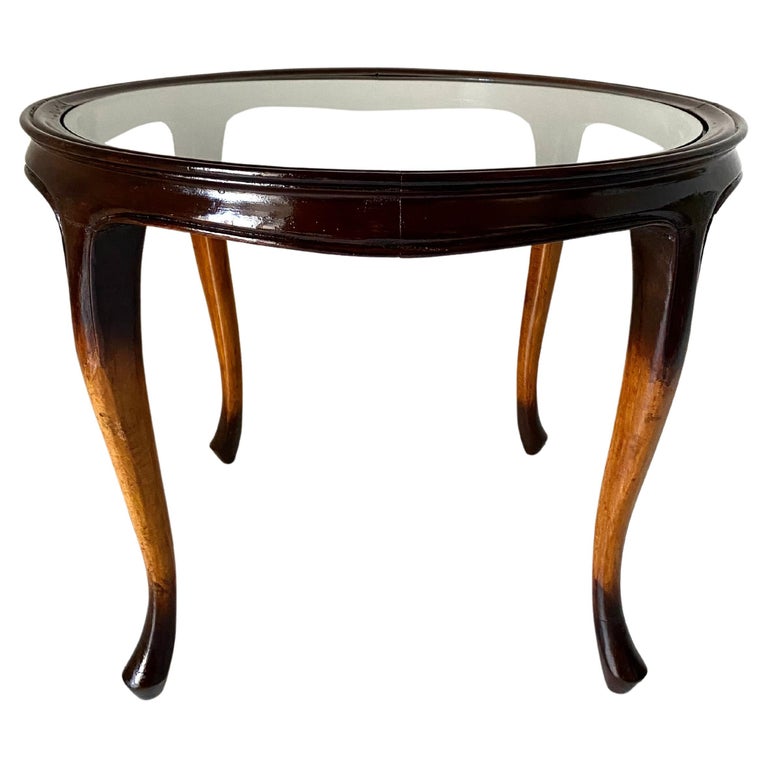 Art Deco Wood Coffee Table, France, 1940s For Sale at 1stDibs