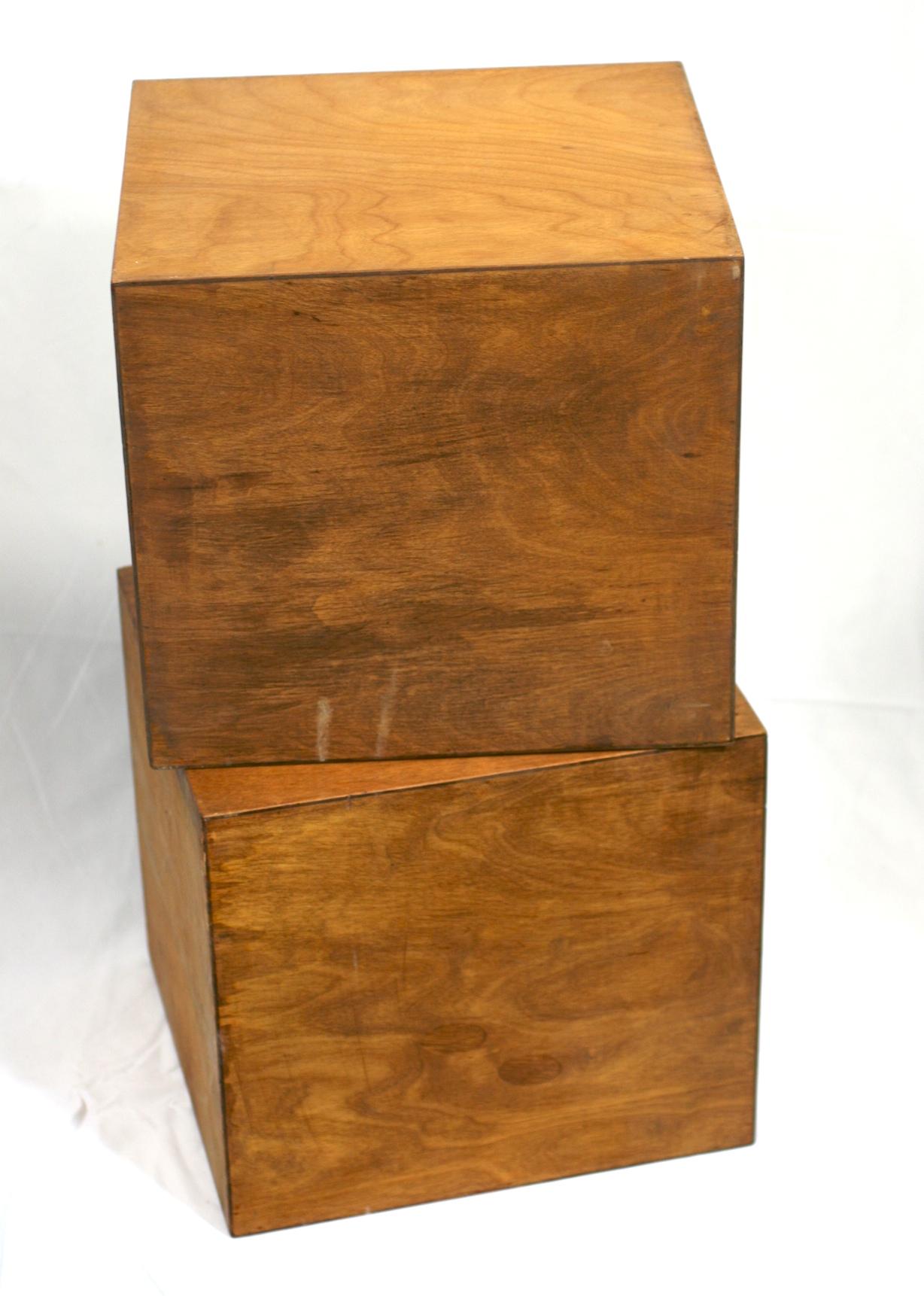 Art Deco Wood Filing Boxes 1