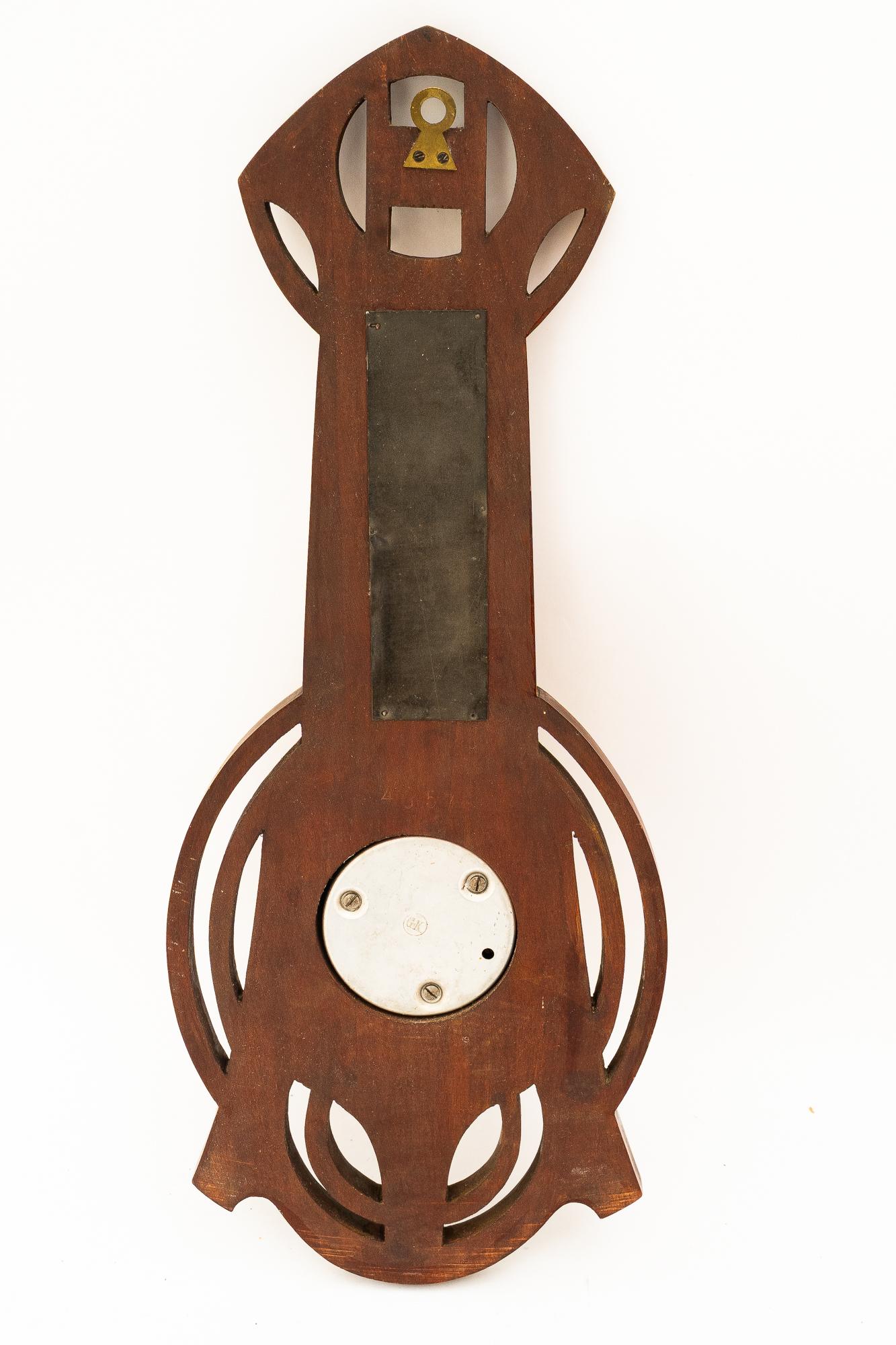 Station météo en bois Art Deco vienne vers 1920 en vente 1