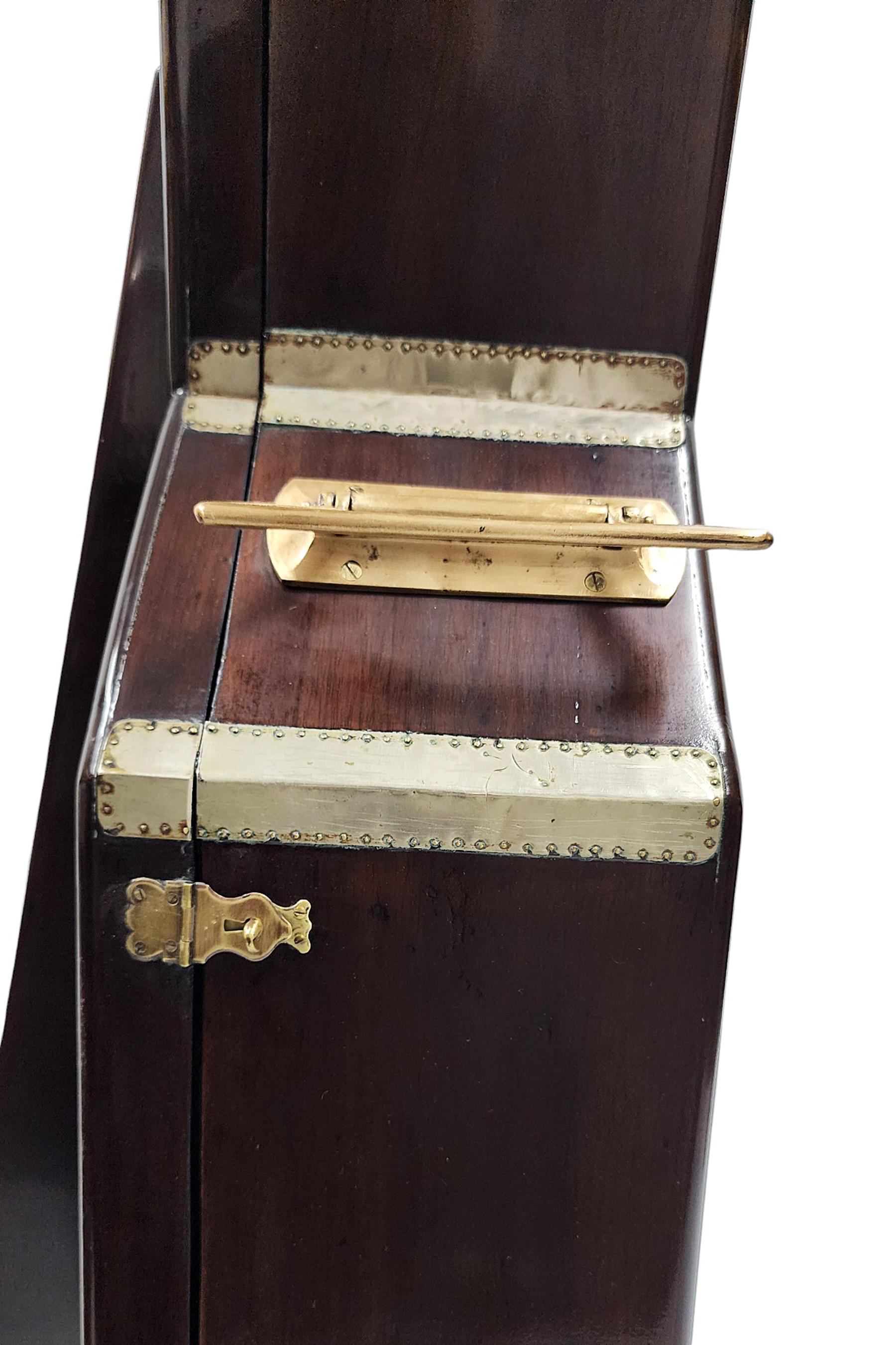 Art Déco Cello Case Wooden Liquor Storage Cabinet/Dry Bar with Shelves, France en vente 1