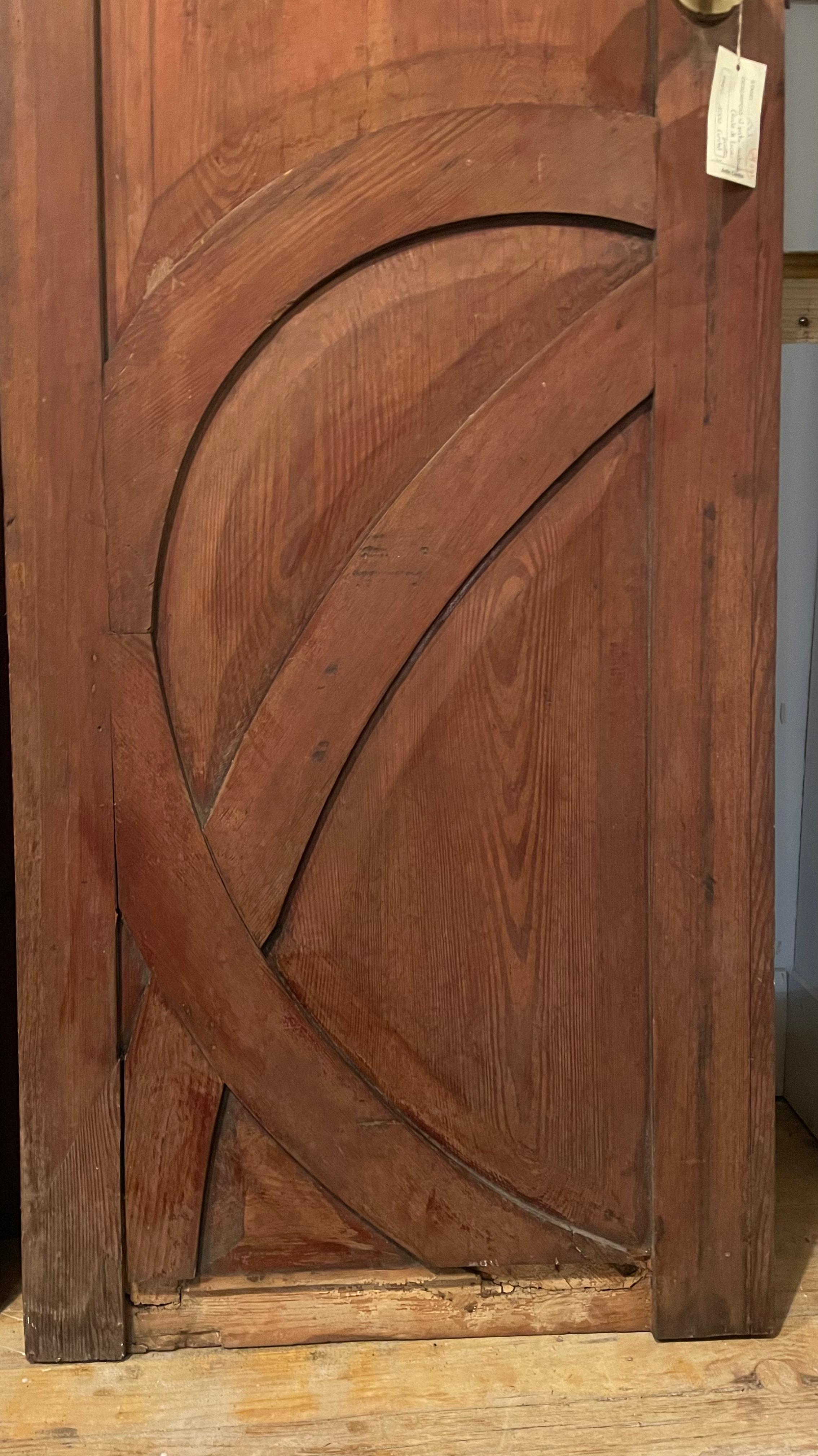 Art Deco Wooden Double Door 2