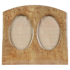Art Deco Wooden Photo Frame, Europe, 1920s - 1930s