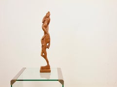 Art Deco Wooden Sculpture in "Amsterdam School" Style