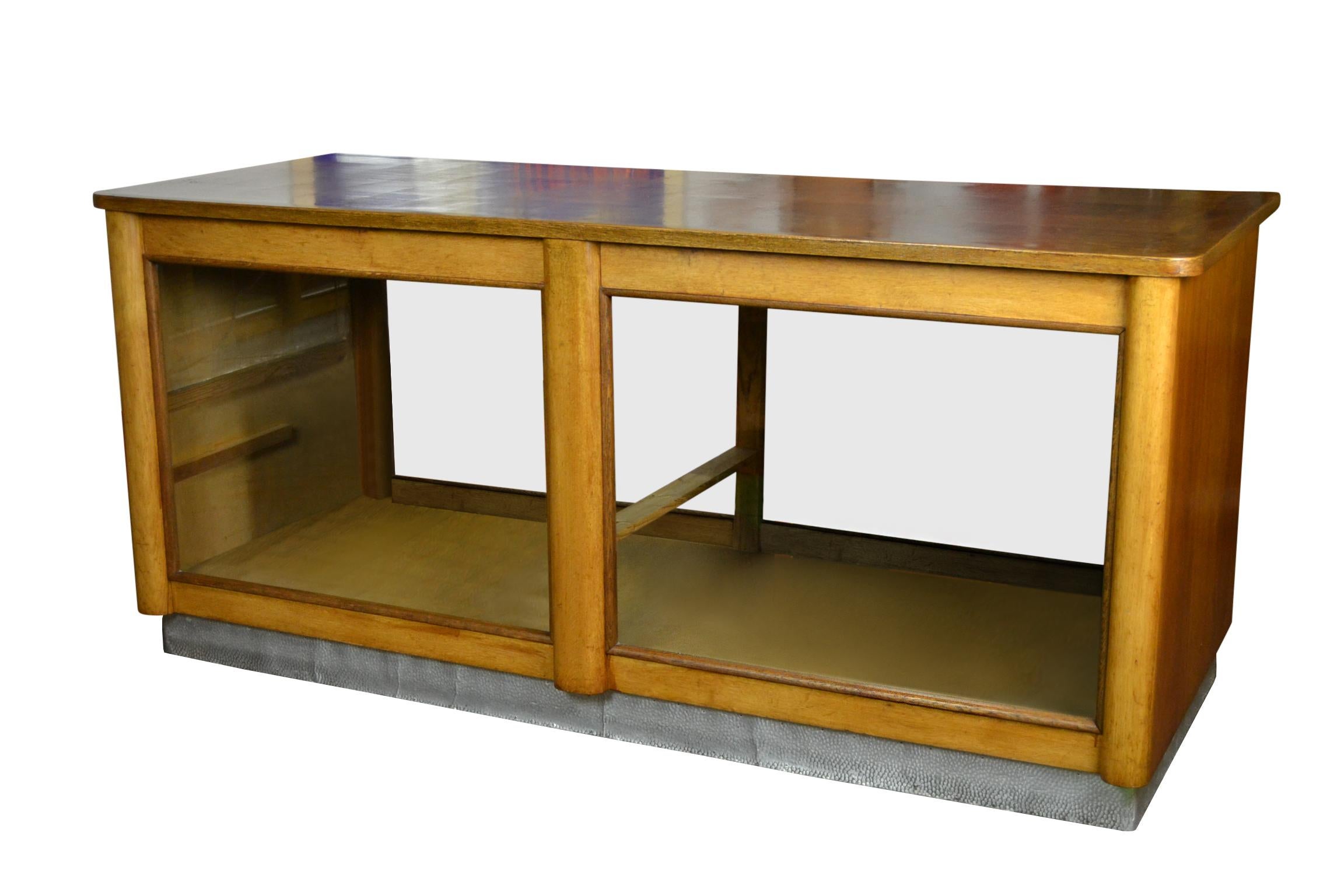 wooden counter for shop